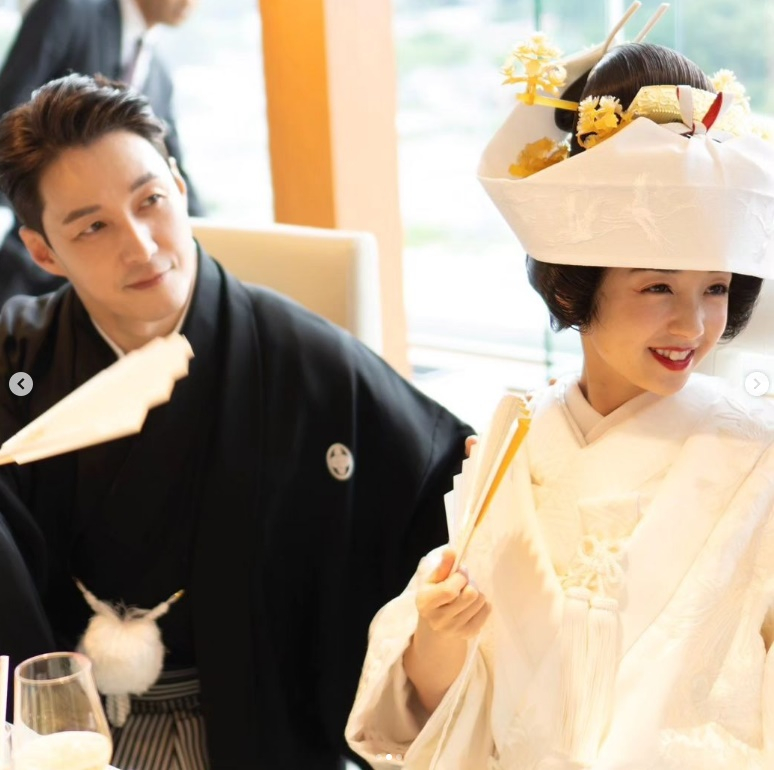 심형탁♥사야, 日결혼식 사진 공개..