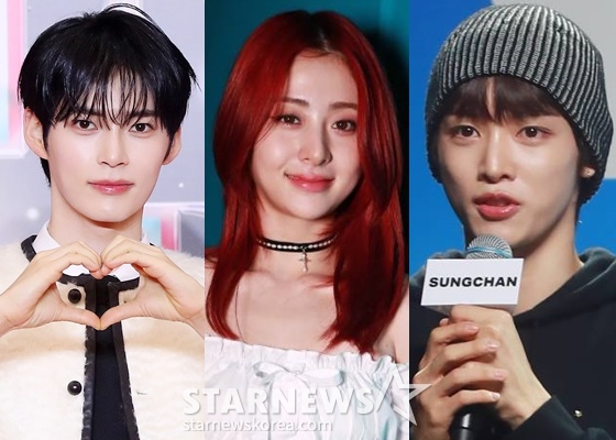 제베원 성한빈→르세라핌 허윤진, '뱀띠 아이돌'의 새해 목표 [★리포트... - 뉴스 썸네일 이미지