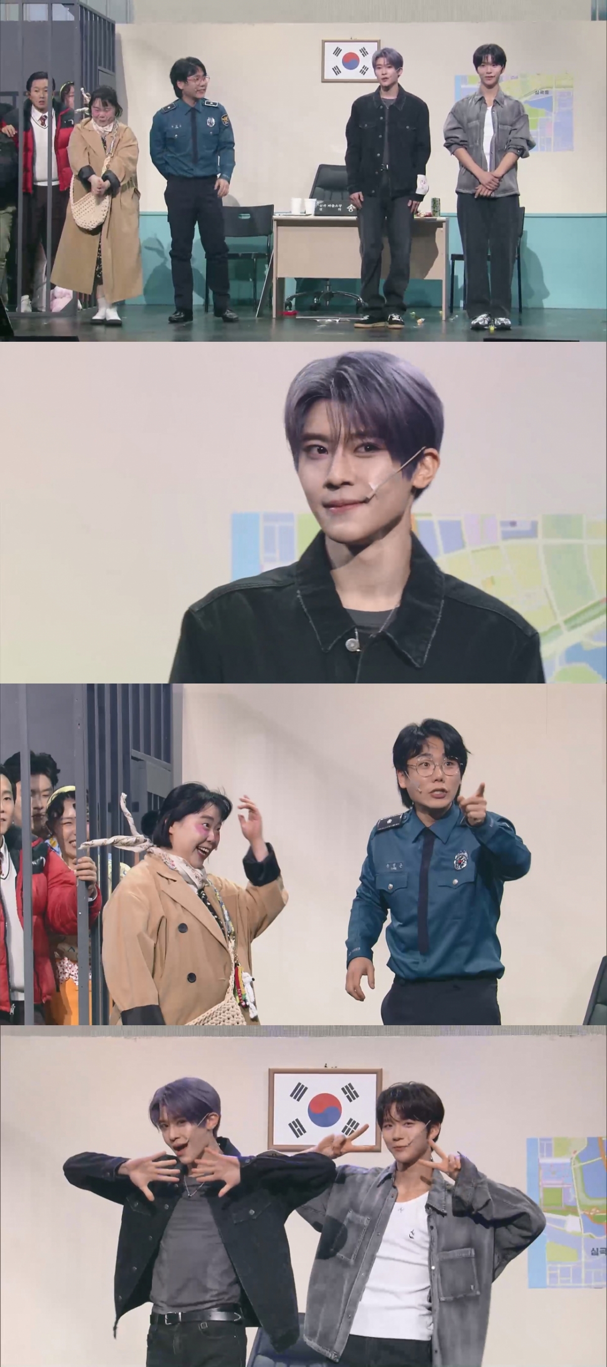 NCT WISH 시온·재희, '개콘-심곡 파출소' 깜짝 출연 | 스타뉴스