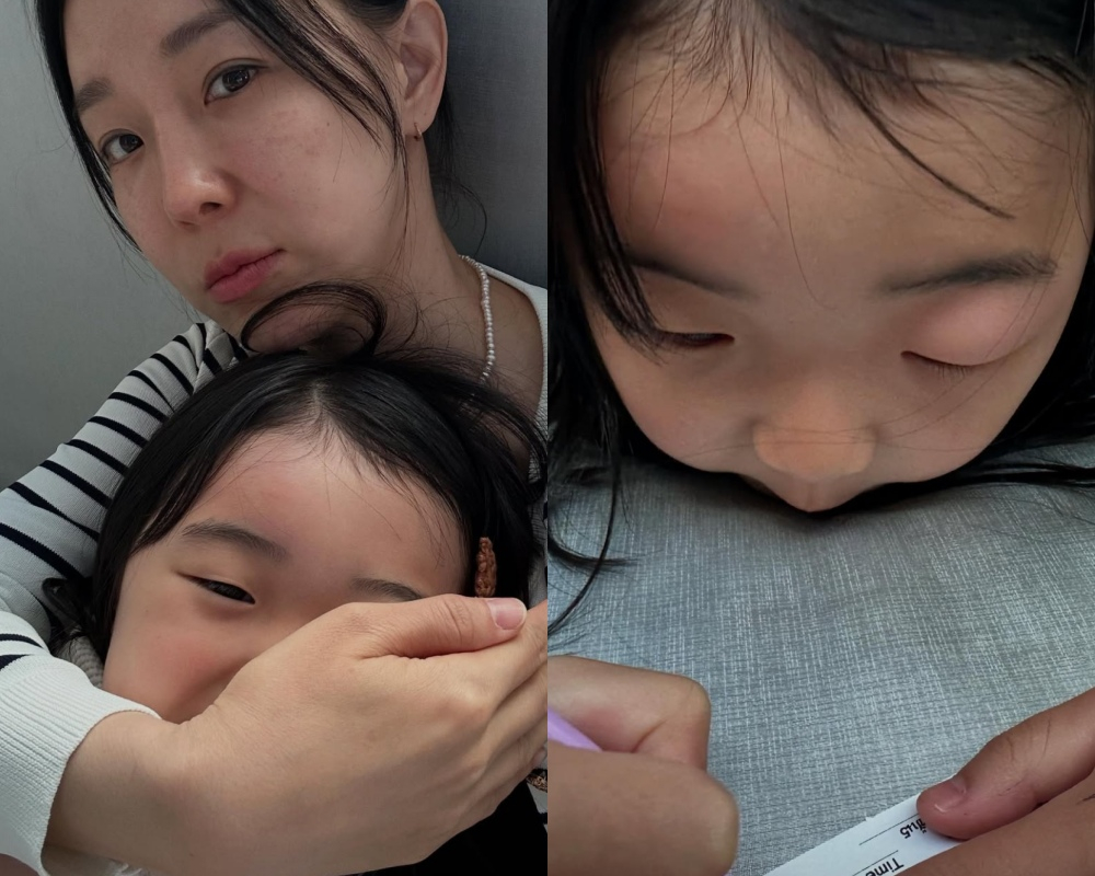 이지혜, 딸 태리 눈 '퉁퉁' 돌발상황에 심각 