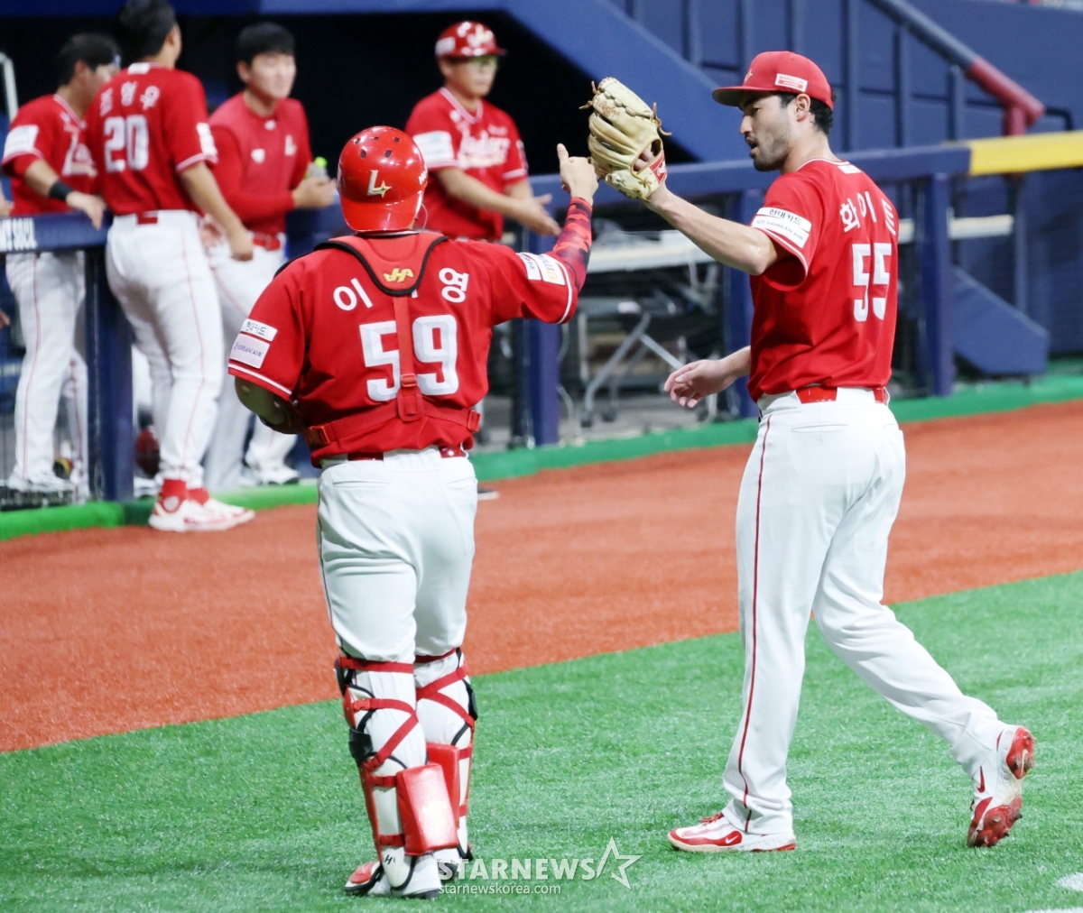 [포토]'1회 좀 힘든듯' 화이트