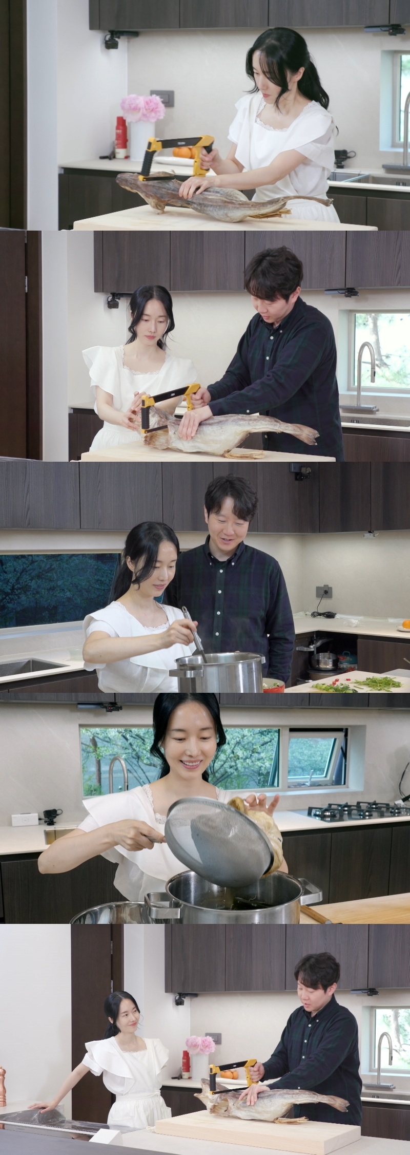 이정현, 톱 들고 해맑은 미소.."아기상어" 비주얼 쇼크 뭐길래[편스토랑]