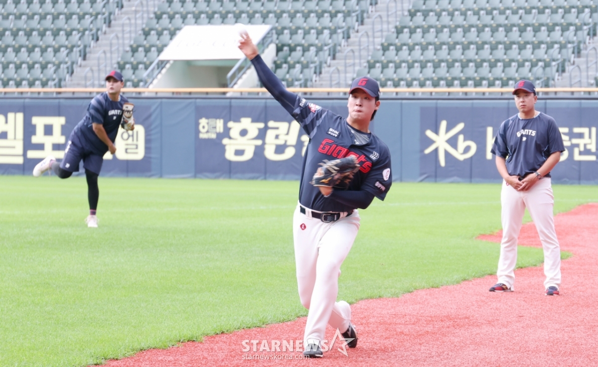 우천 취소 아쉬운 이민석