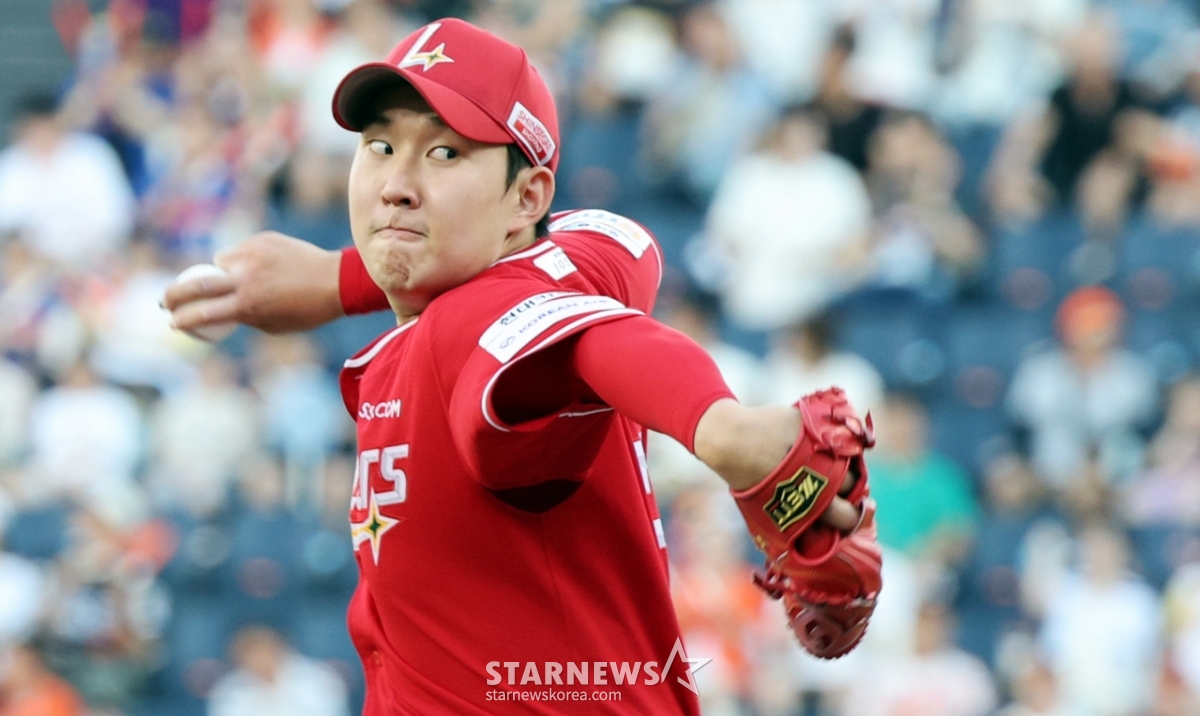 [한번에쓱]다시 선발 기회 '한화전 선발나선' SSG 송영진
