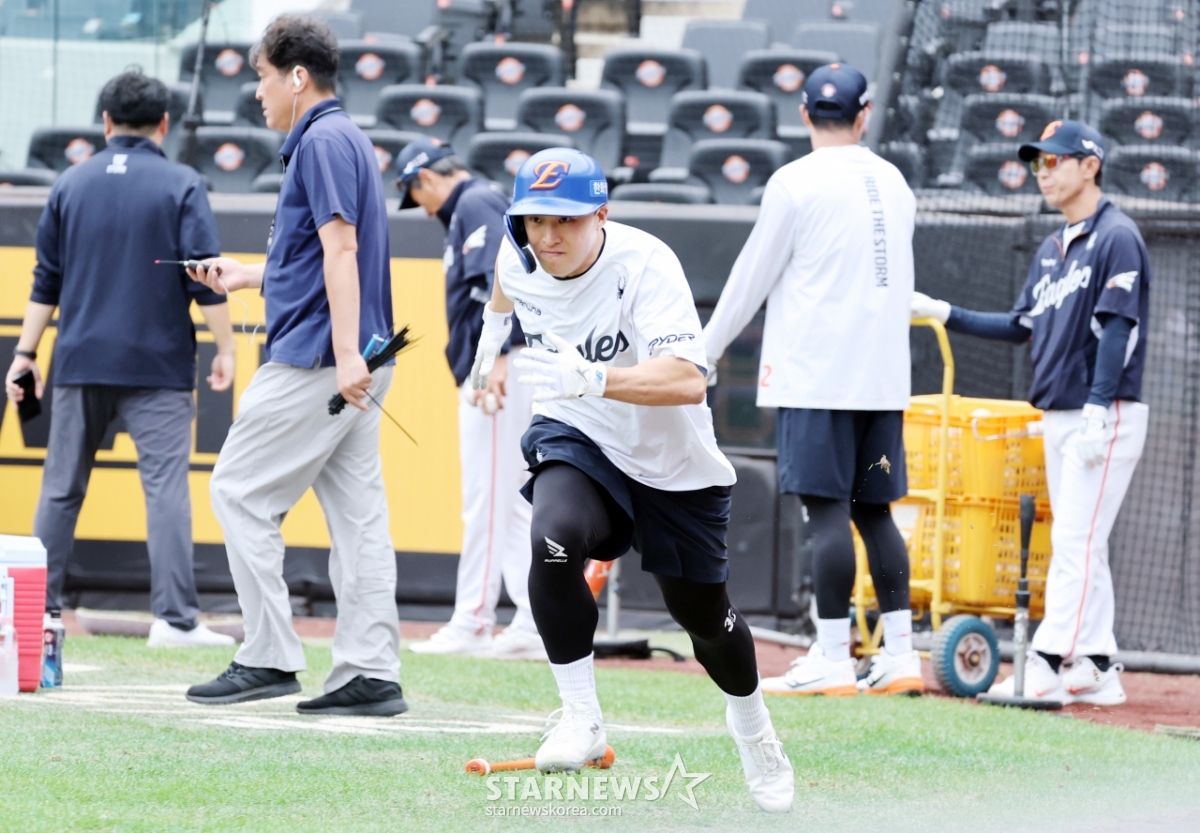 전력질주 몸풀기