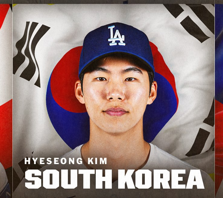 '김혜성 위엄' 태극기 배경 MLB.com 공식 발표! 드디어 떴다, 대망의 WS 우승 반지 획득한다면 '韓 2번째 주인공'