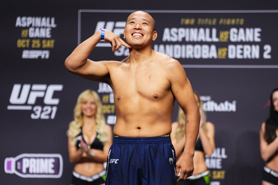 '스턴건' 김동현 이후 '첫 UFC 10승' 한국인 나올까... '아이언 터틀' 박준용 "놀라운 경기 선보일 것"