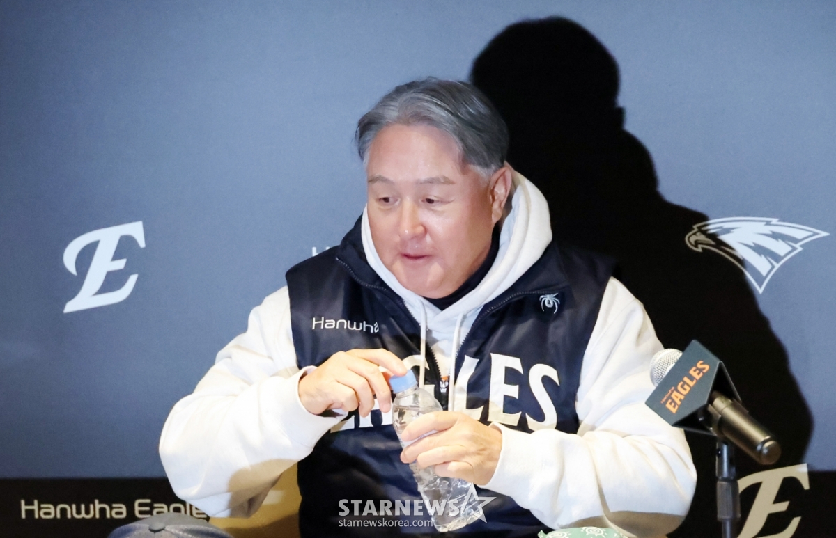 김경문 감독 작전 회의