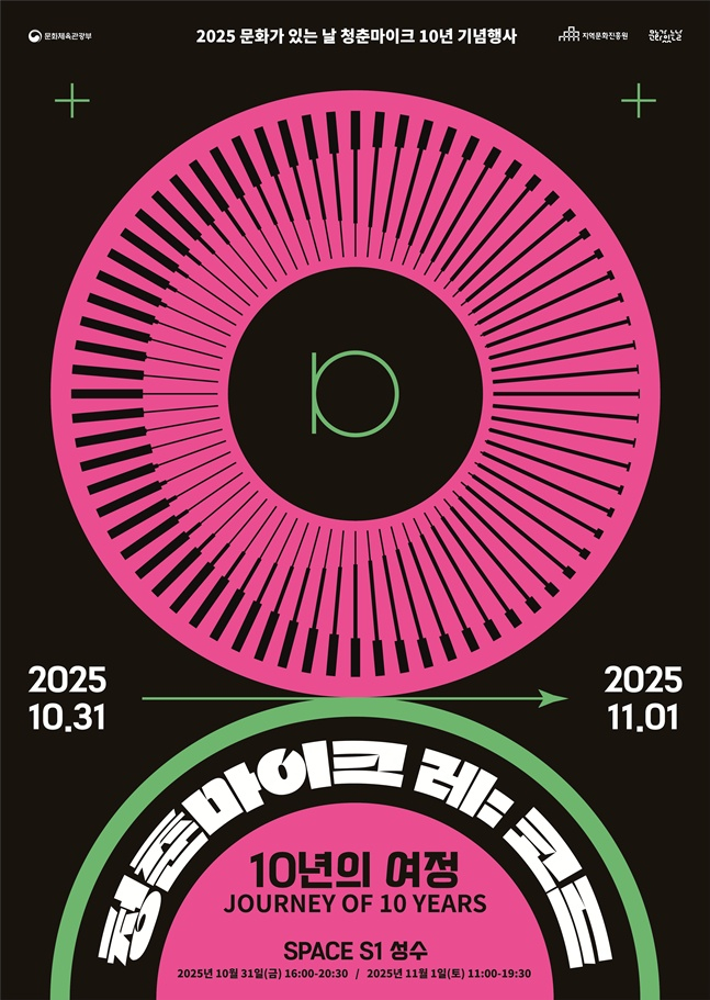 문체부, '문화가 있는 날 청춘마이크' 10주년 기념 행사 개최 - 뉴스 썸네일 이미지