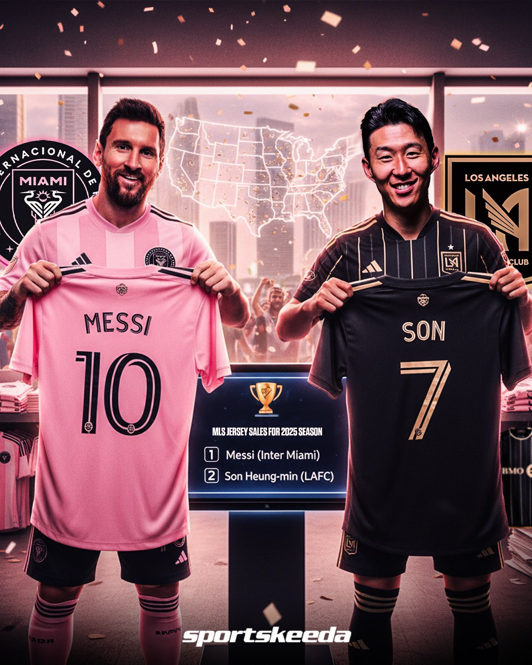 손흥민 MLS 유니폼 판매 '전체 2위', 8월 이적에도 '압도적 순위'