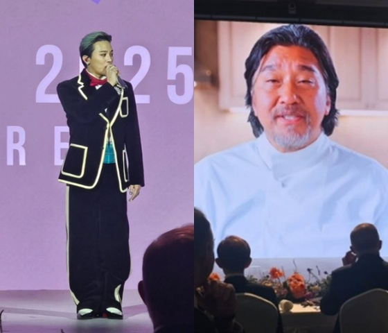 에드워드 리도 못 참는 'GD 인증샷'.."APEC 만찬 요리 영광"[스타이슈]