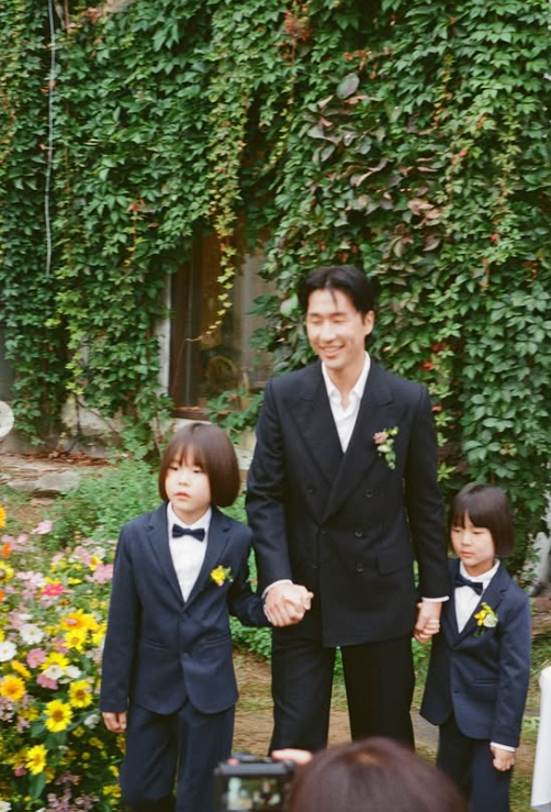 '김나영♥' 마이큐, 두 아들 위한 그림 그렸다.."근사한 신우·이준"