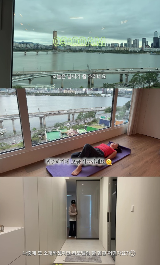 '연매출 100억' 황혜영, 한강 훤히 보이는 집 공개..7성급 호텔 인테리어 "안 나갈 것"