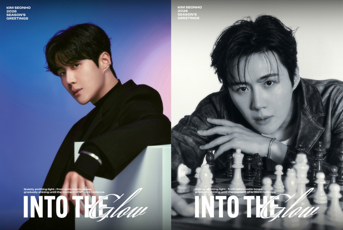 김선호, 섹시한 유혹..2026 시즌그리팅 'Into the Glow'출시