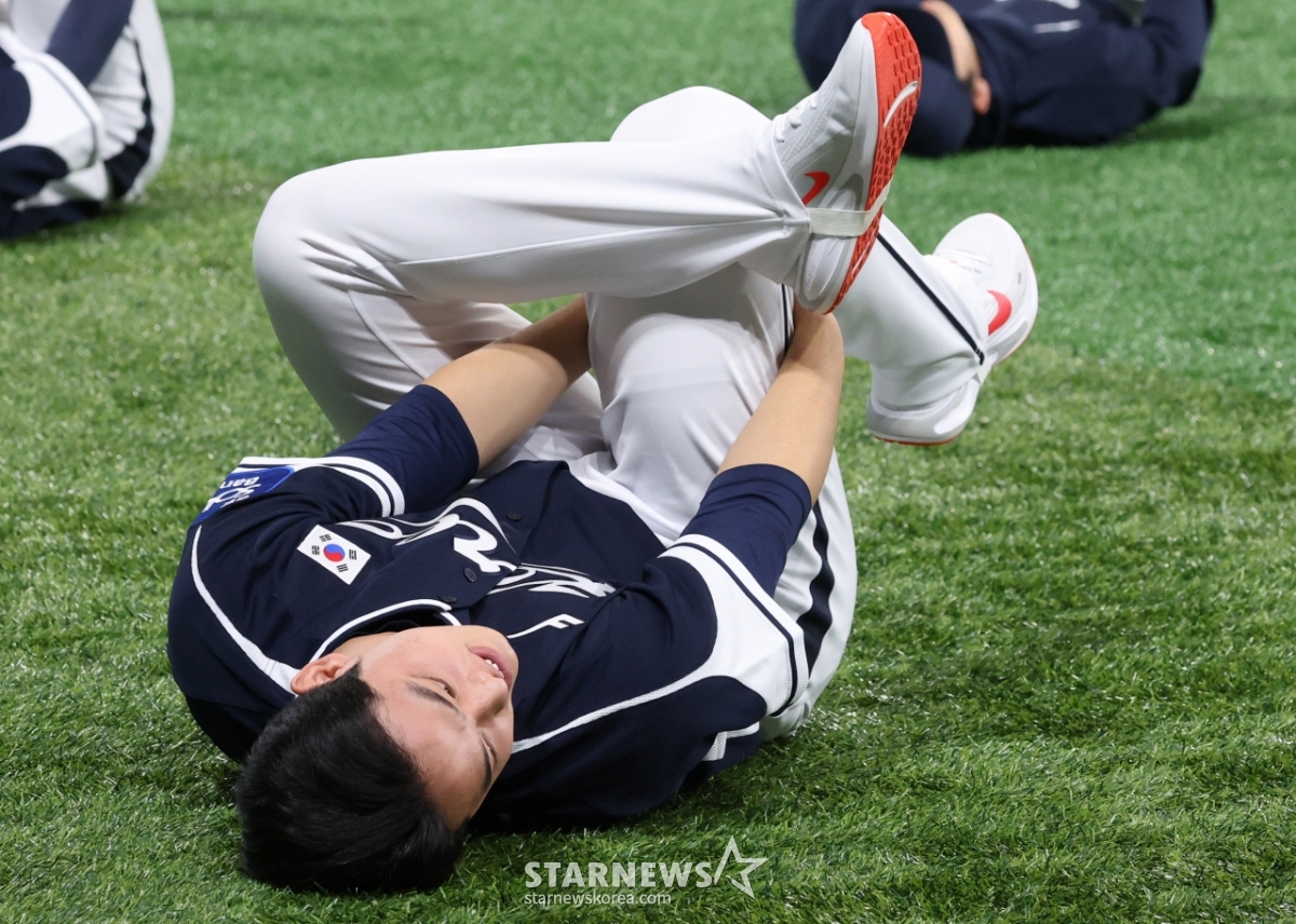 [포토] 문동주 '옴팡진 대전왕자'