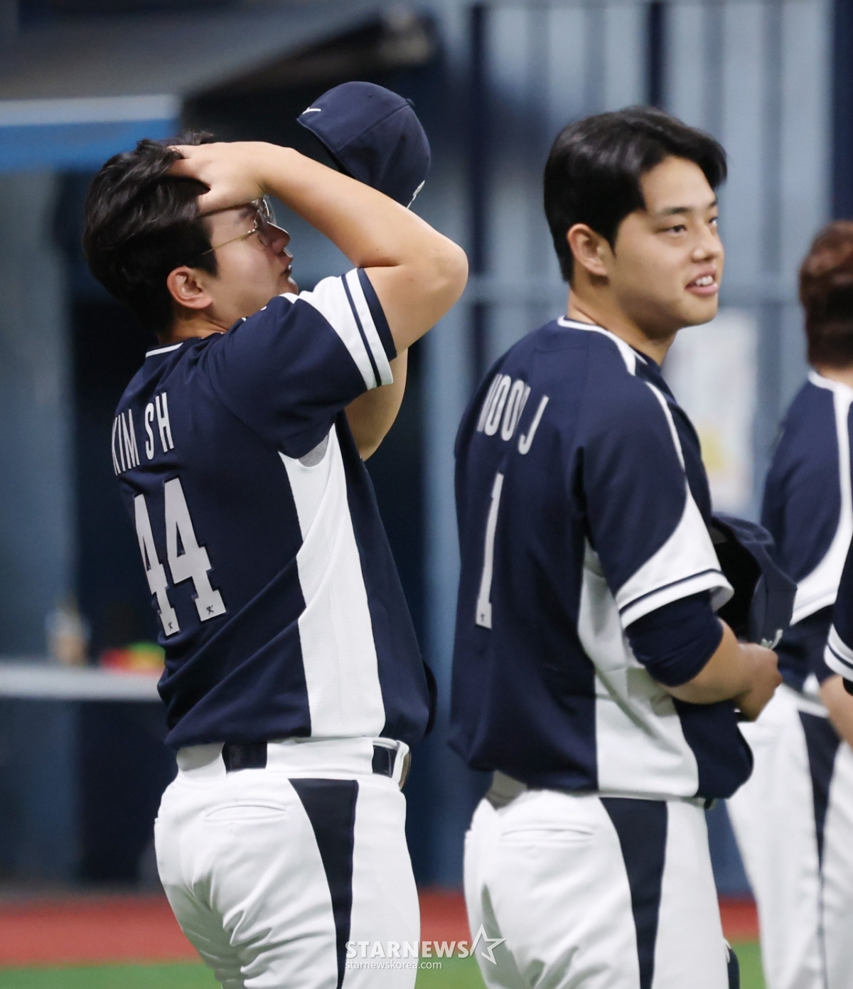 [포토] 문동주-김서현 '보문산 투톱 합류'