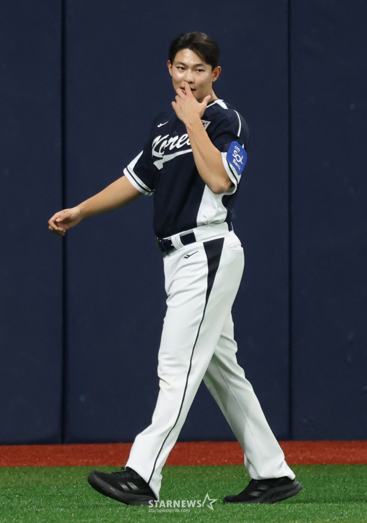[포토] 김영우 '떨리는 첫 국대'