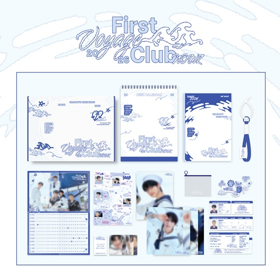 나우즈, 2026년 시즌 그리팅 출시..마린보이로 변신