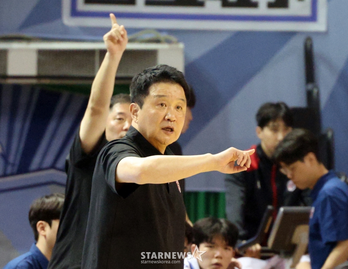 [포토]'뒤집어보자!' 유도훈 감독