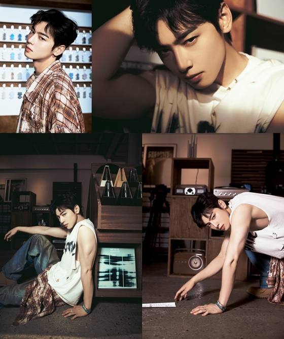 차은우, 군 복무 중 소속사 사과하게 한 그 앨범..입대 전 녹음 완료 "콘셉트 포토 공개"