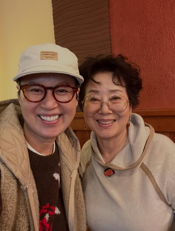 '암 투병' 박미선, 선우용여와 따뜻한 재회 "늘 내 생각에 눈물"