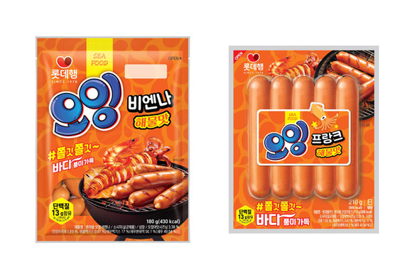 롯데웰푸드, 바다풍미 담은 '롯데햄·오잉' 라인업 확대