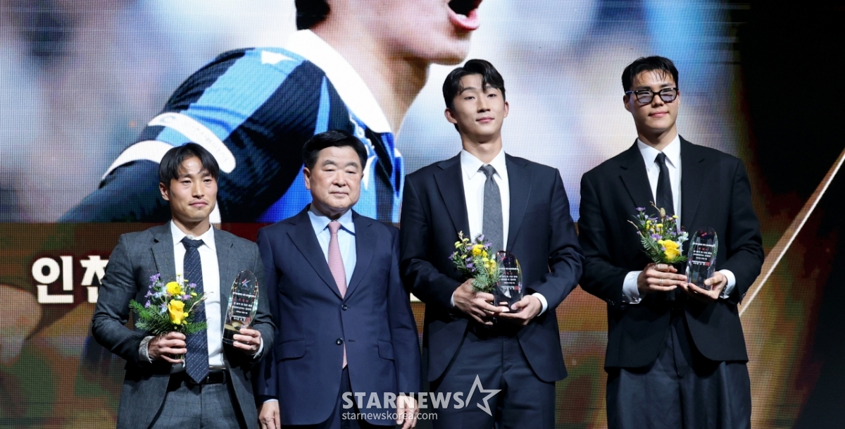 [포토] 'K리그 대상시상식' 전경기 출전한 선수들