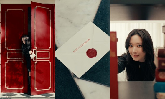 문가영, 기쁜 소식..프랑스 샴페인 문화 선도한 모엣 & 샹동 새 얼굴 [공식]