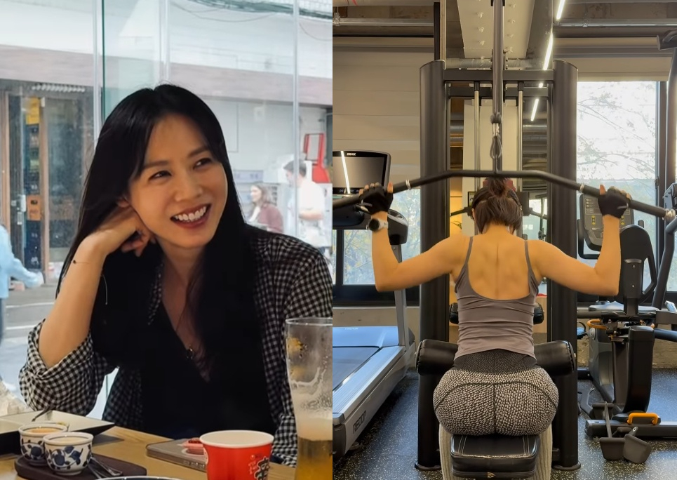 '현빈♥' 손예진, 연말에 제대로 화났다..반전 등근육 보니