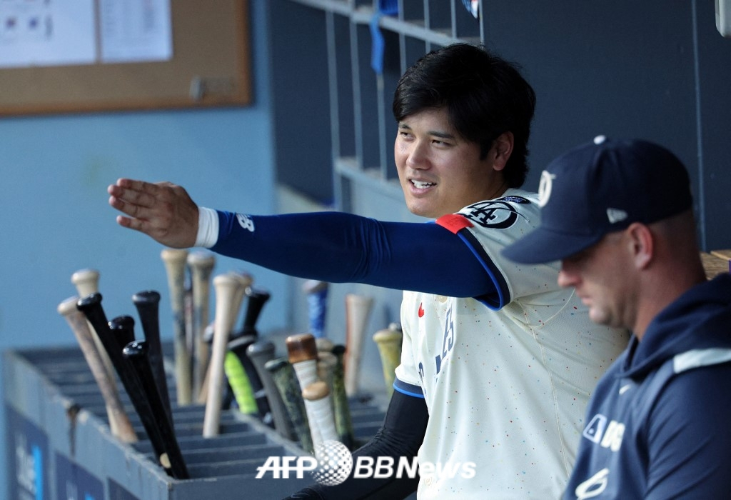 LAD에 이런 문화가 "야! 오타니 일루와봐" 더그아웃서 불러세우더니...