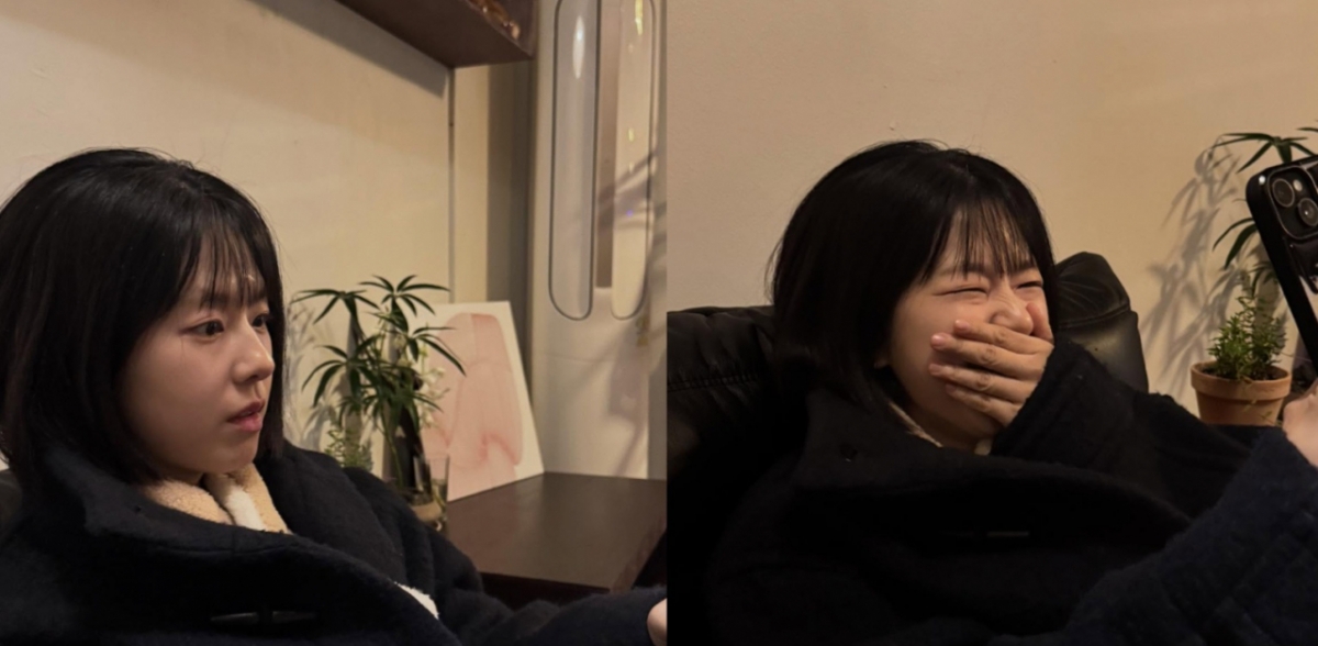 '학폭 부인→카페 사장' 박혜수, 웃참 셀카 근황 '포착'