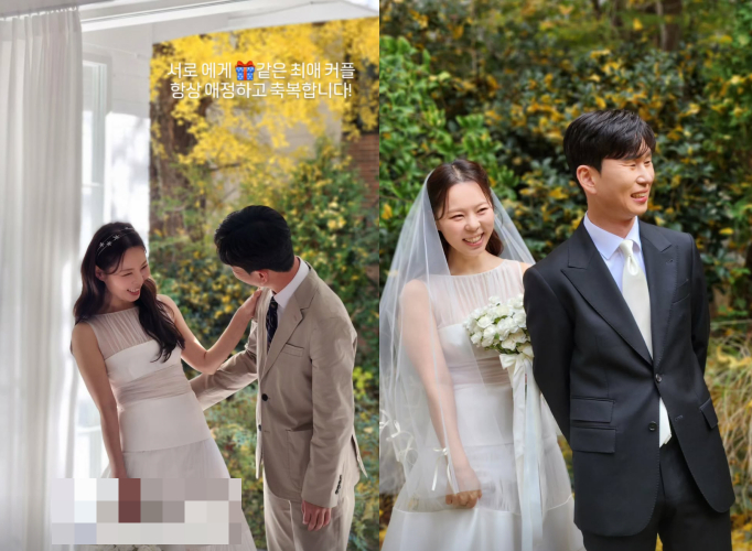 28기 영철♥영자, 로맨틱 웨딩화보.."선물같은 최애 커플"[스타이슈]