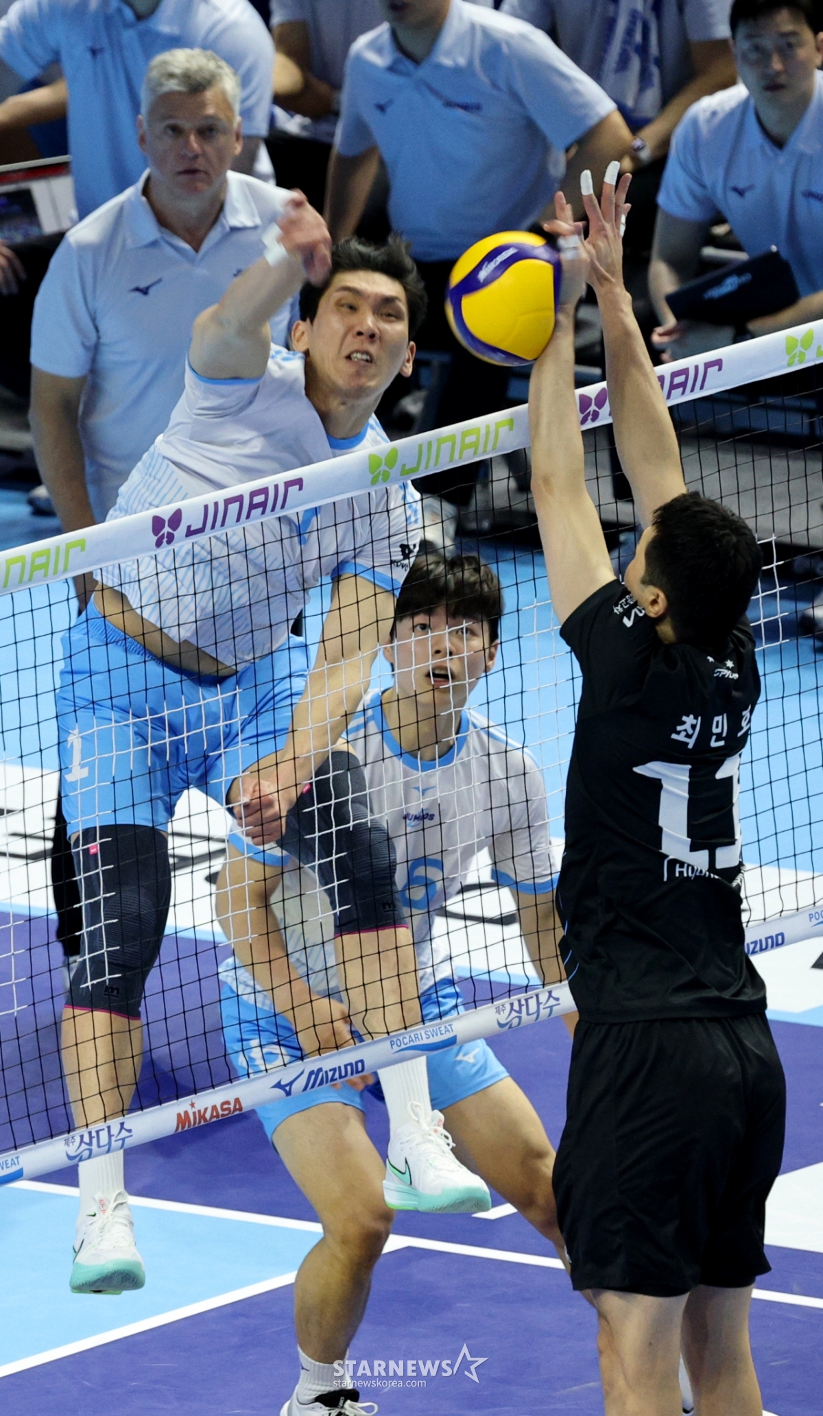 [포토]'아 제대로 걸렸다' 김규민