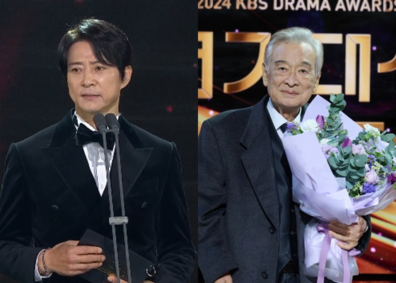 최수종, 故 이순재 대신 대상 시상.."영면하신 지 벌써 한 달" 여전한 그리움 [스타이슈]