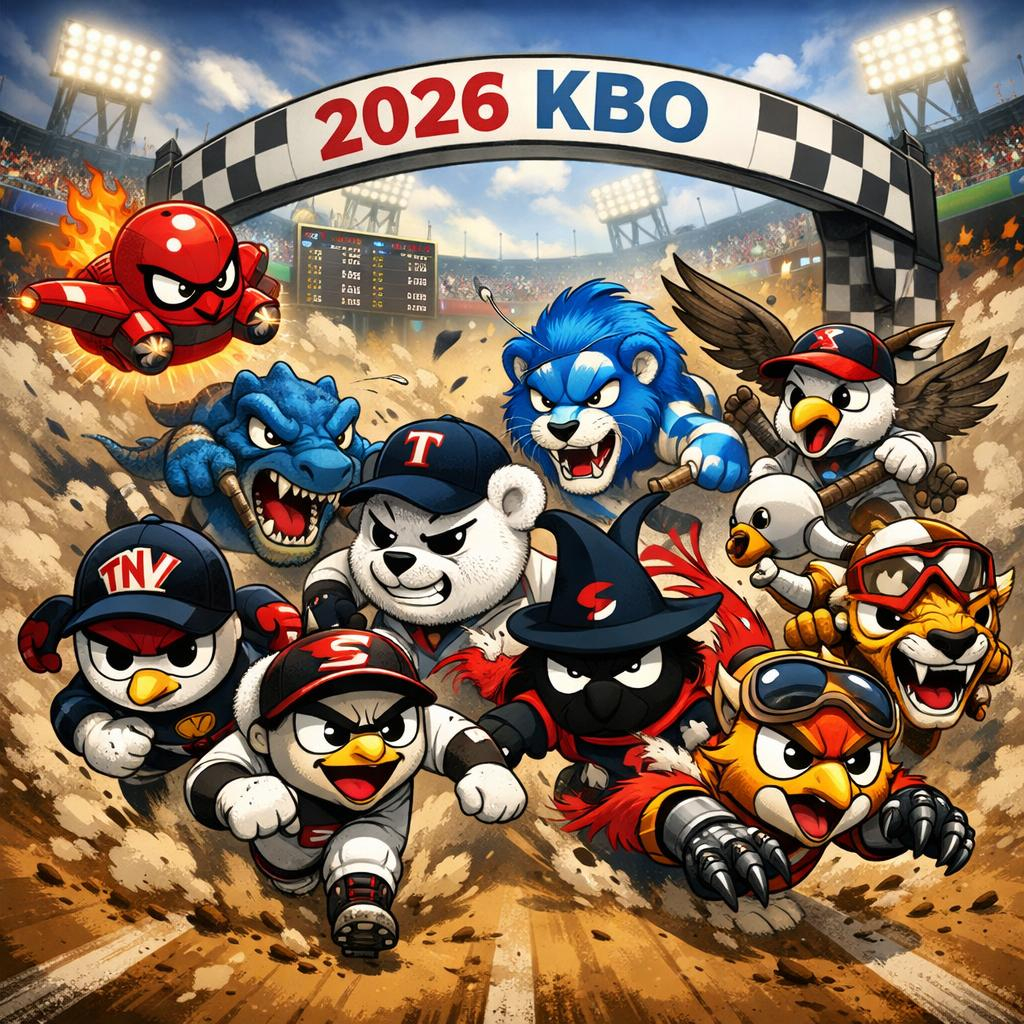 'LG가 1강 아니라니...' 2026 KBO 순위 판도 '3강-4중-3약'→인공지능(AI)이 직접 답했다