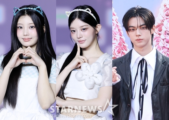 1위 아일릿 원희, 2위 아일릿 민주, 3위 TWS 도훈