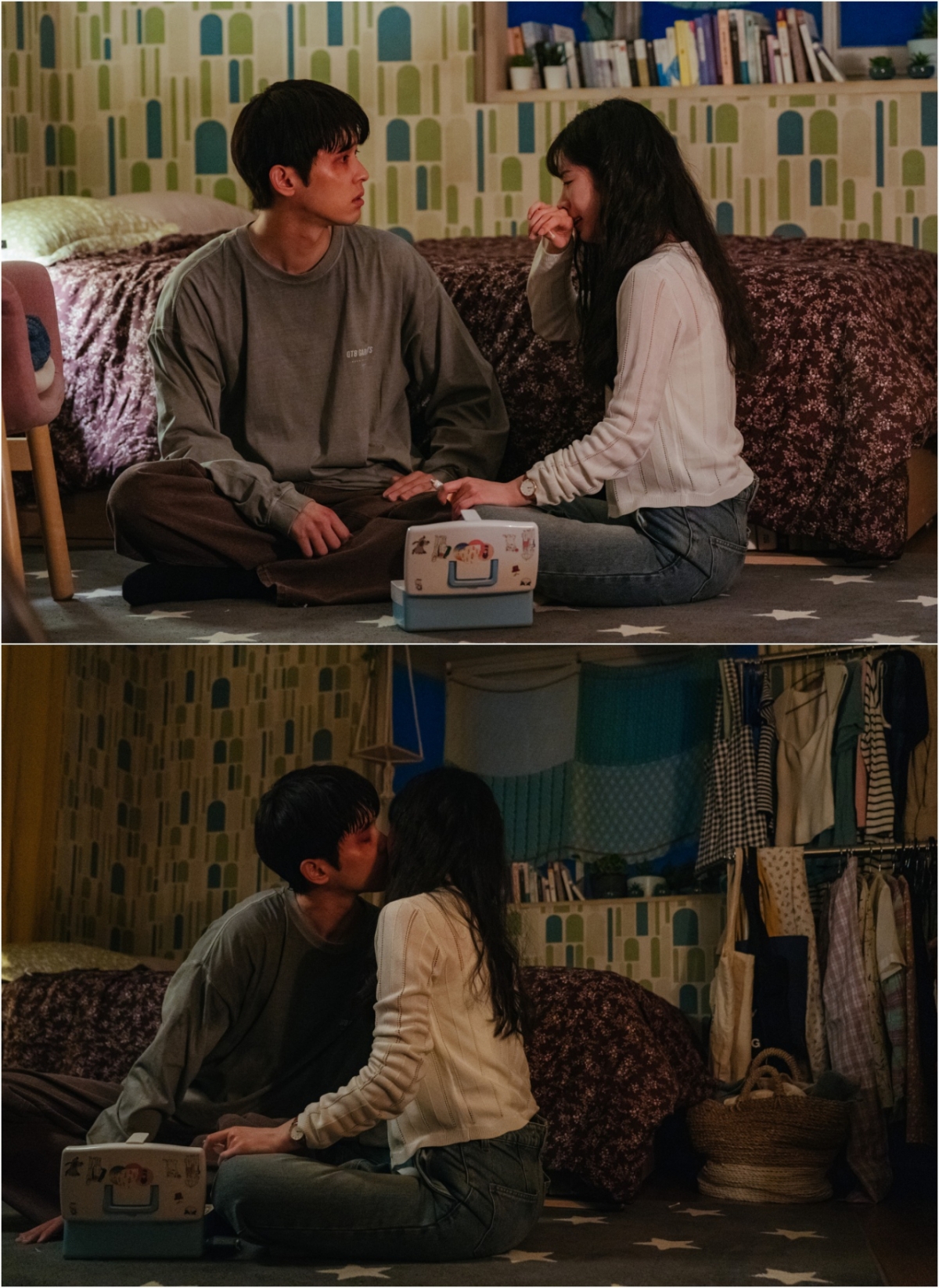 트와이스 다현♥이시우, 입맞춤→하룻밤 순간 공개[러브 미]