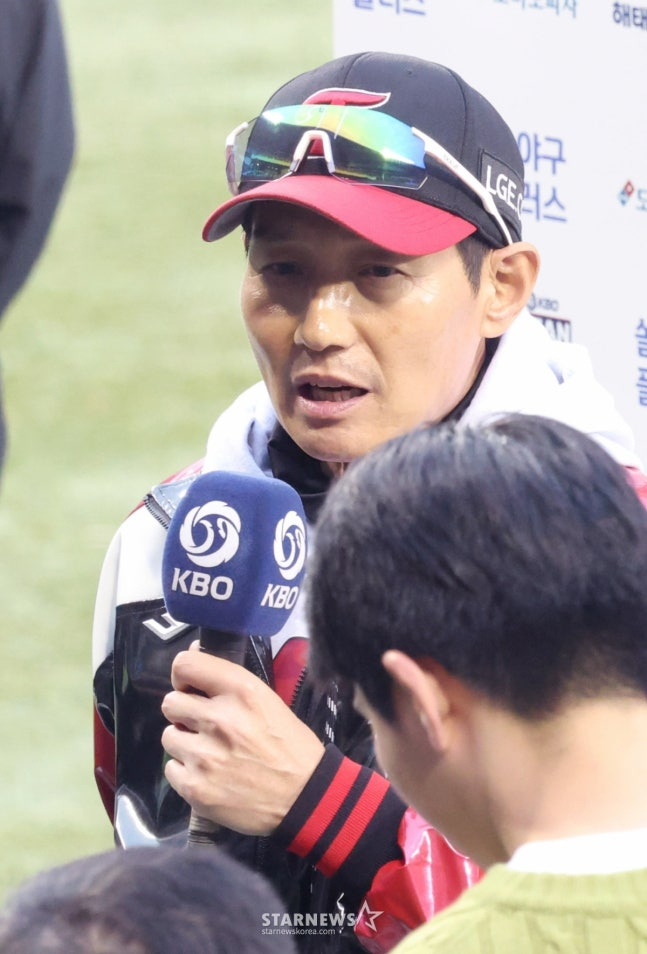 "지난해 LG 우승, 운 많이 따랐다" 염경엽 감독, 시즌 일정 82% 1위에도 '왜' 그토록 냉정했나