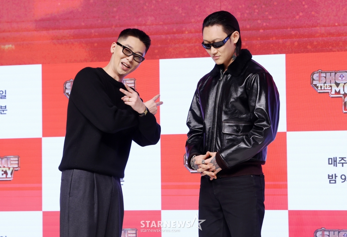 허키-제이통, 다소 어색한 포토타임[★포토]