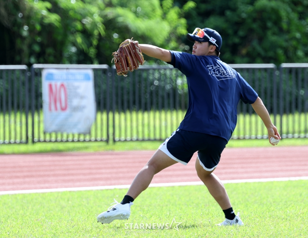 [포토]'독수리의 미래...차근차근' 정우주