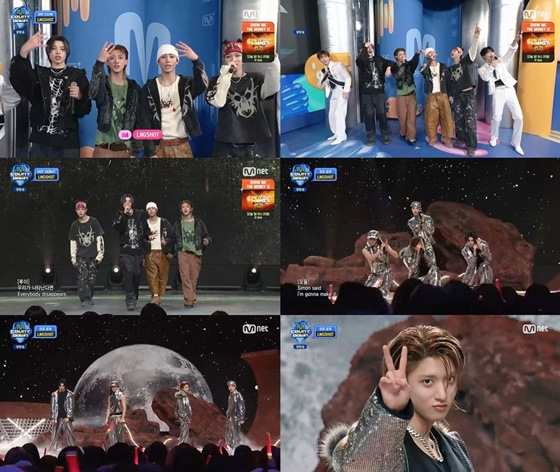 '박재범 1호 아이돌' 롱샷, 성공적 데뷔 무대..'엠카' 첫 출격