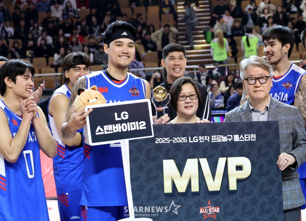 [포토]팀아시아 우승, MVP는 톨렌티노