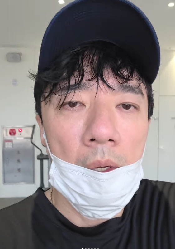 '18kg 감량→당뇨 해명' 배기성, 홀쭉해진 얼굴.."근손실 너무 많아"