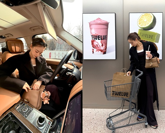 '럭셔리 삶' 손연재, 2만 5000원 딸기 스무디 마시며..'청담동 장보기'