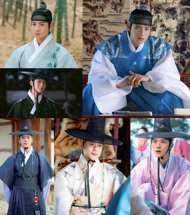 '모델 피지컬' 문상민, 한복도 완벽 핏