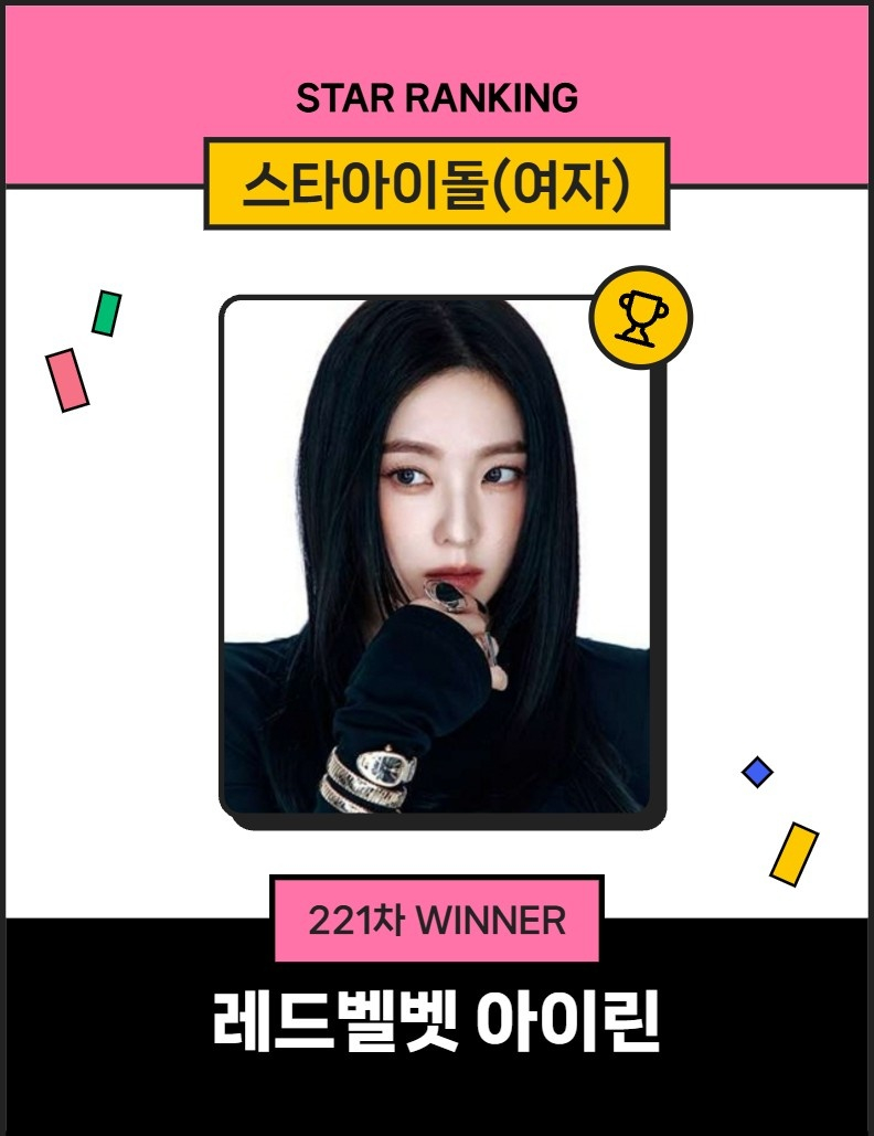 新年にも熱い人気..Red Velvetのアイリーン、スターランキング 女