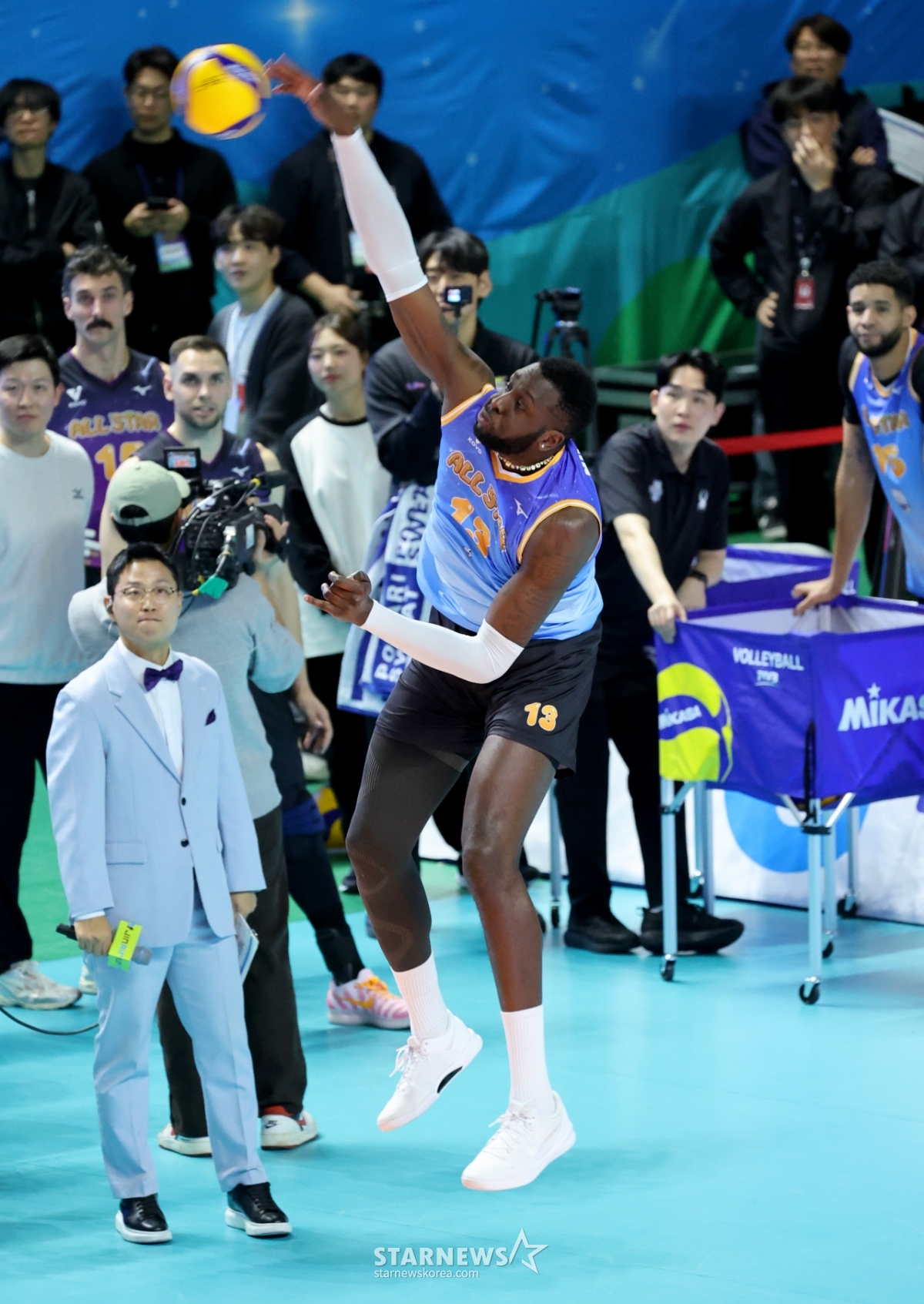 [포토]'스파이크 킹' 베논