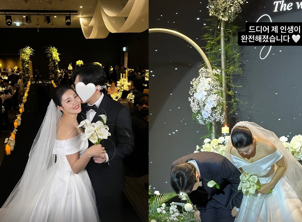 14기 옥순, 품절녀 합류 "내 인생 완전해졌다" 직접 축가까지[스타이슈]