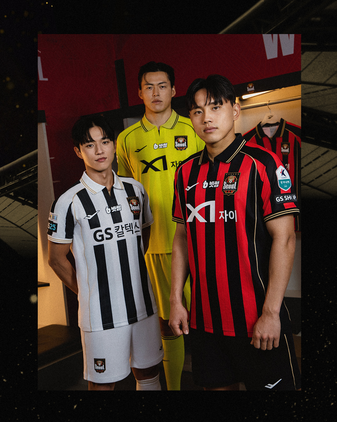 FCソウルユニフォーム オフィシャル】FCソウル2026シーズンユニフォーム公開、エンブレムの上