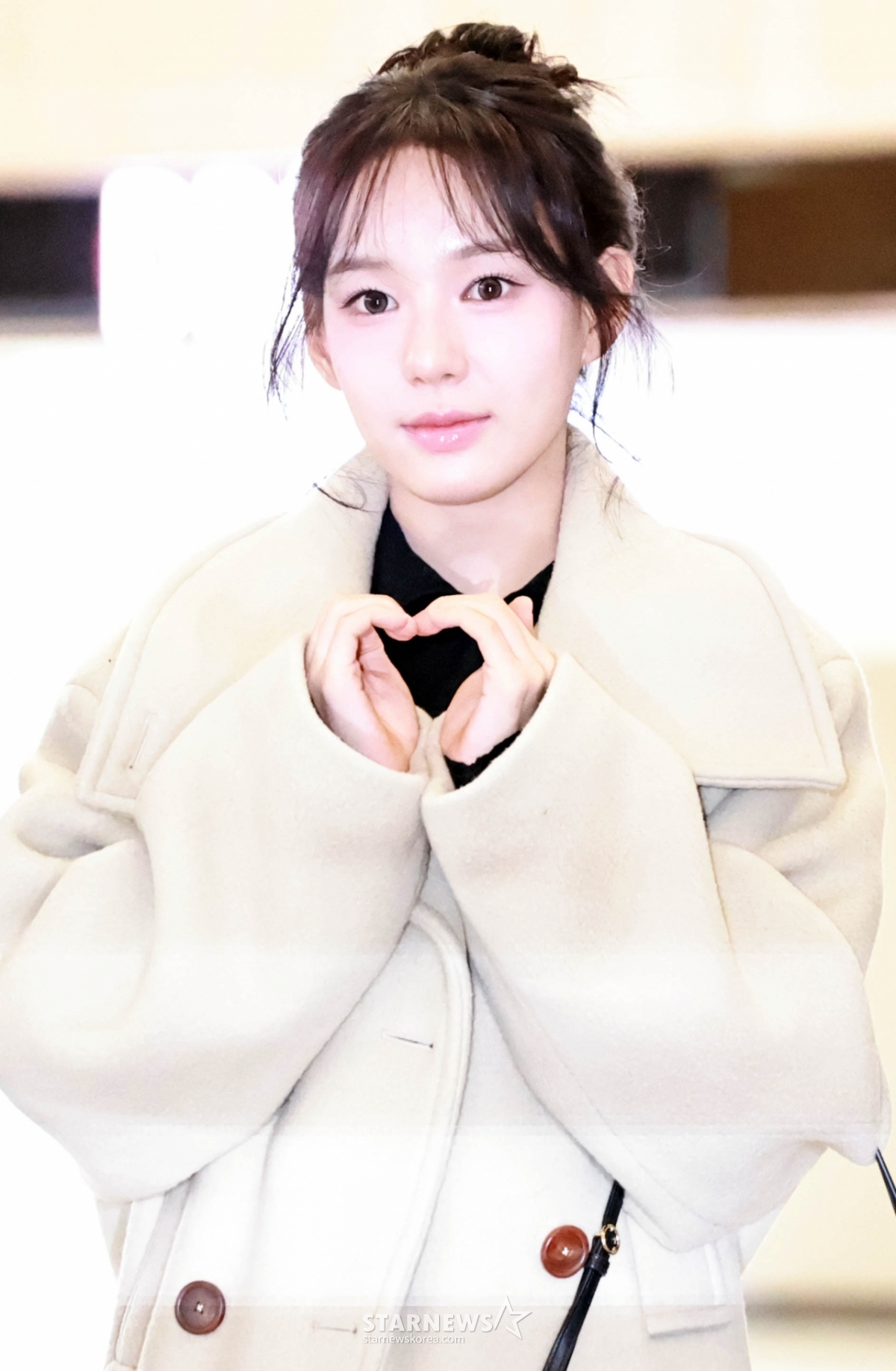 이즈나 유사랑 '예쁘게 하트~'[★포토]